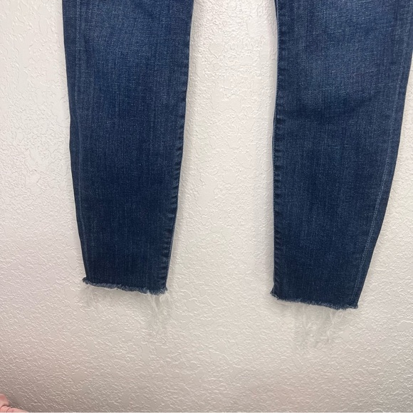 Mother Looked Ankle Fray Girl Crush Jeans size 25 - Picture 5 of 16